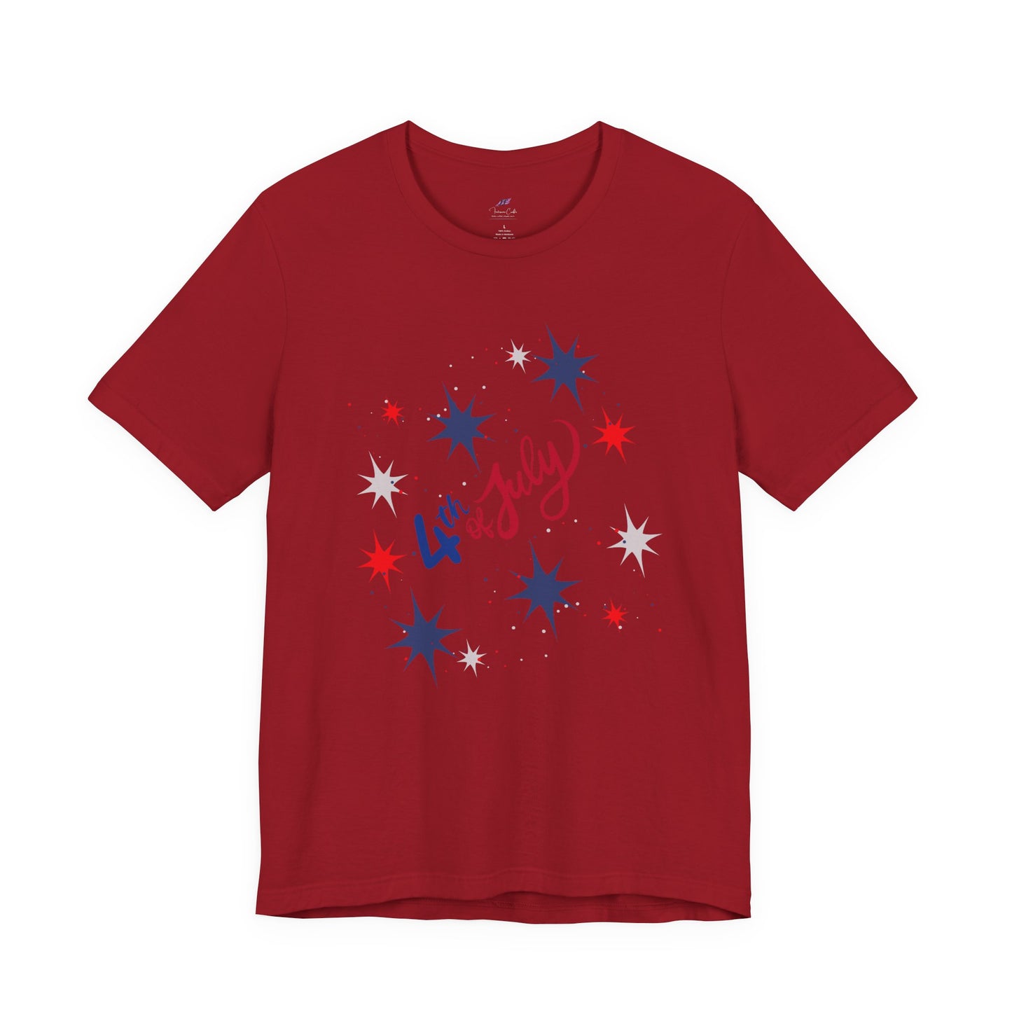 100% Airlume Cotton Independence Day T-shirt: Adult Unisex XS-5XL