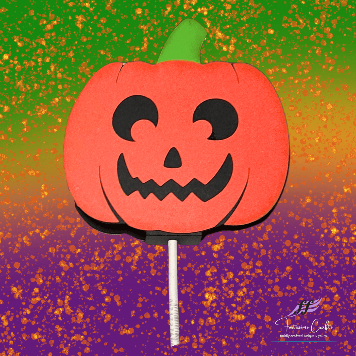 Halloween Lollipop Holders 4" - 5": Handmade Treat Holder Assorted