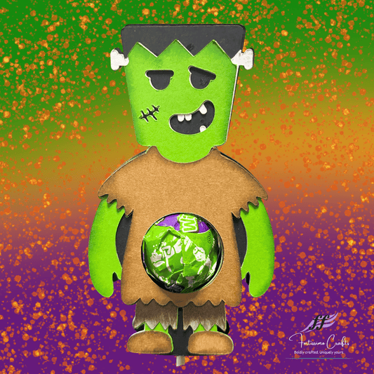 Halloween Lollipop Holders 4" - 5": Handmade Treat Holder Assorted