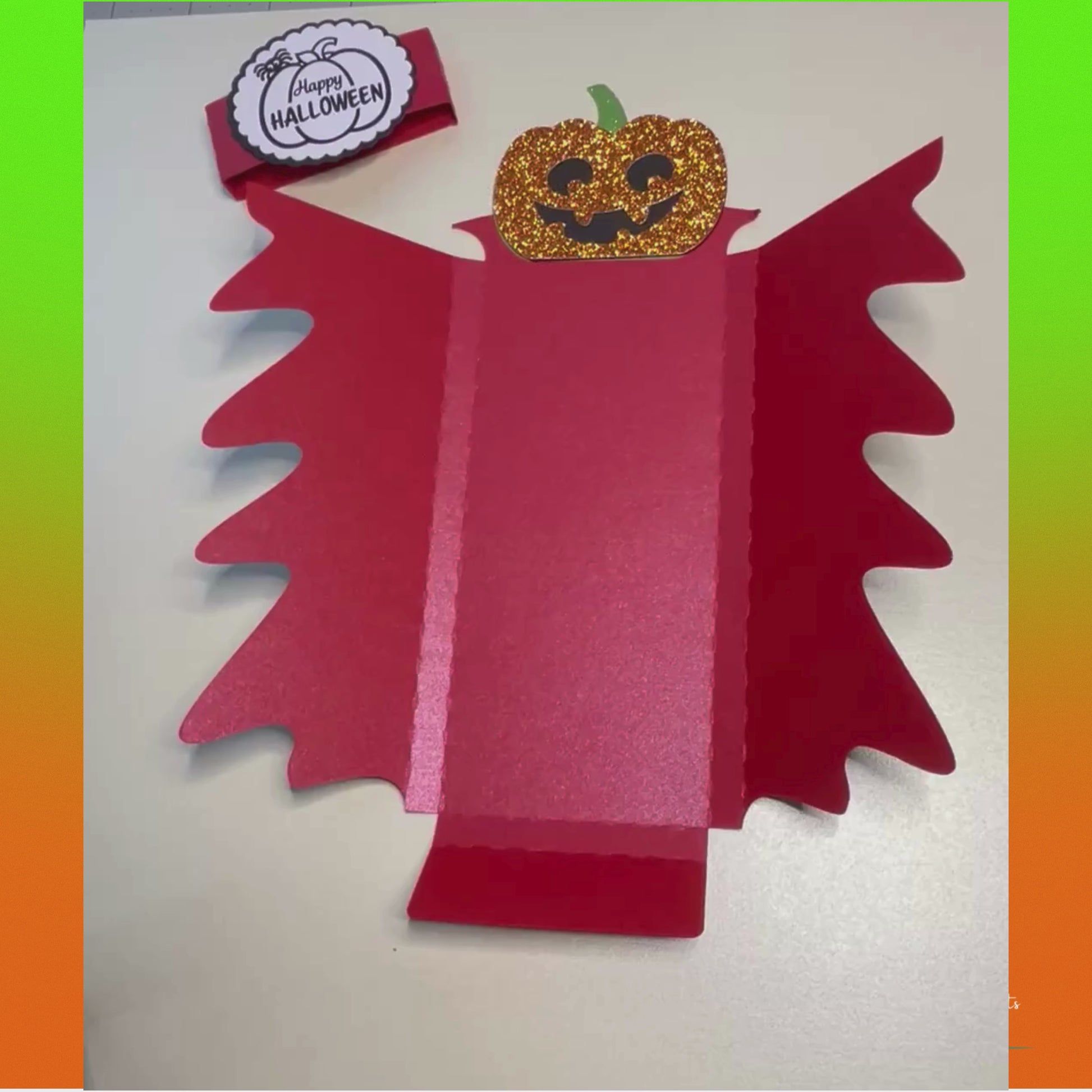 Video showing how to put candy bar in holder.