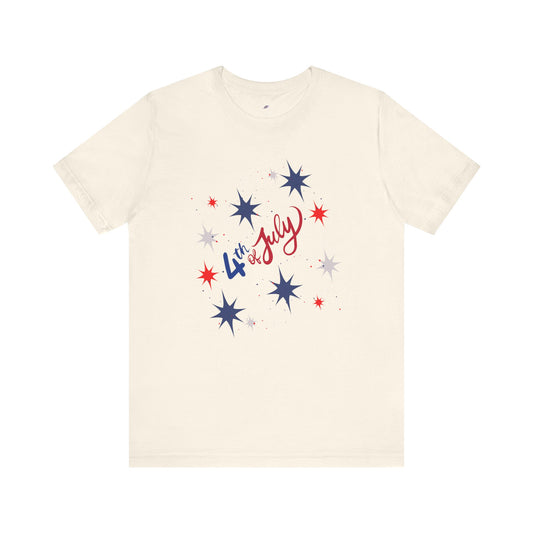100% Airlume Cotton Independence Day T-shirt: Adult Unisex XS-5XL