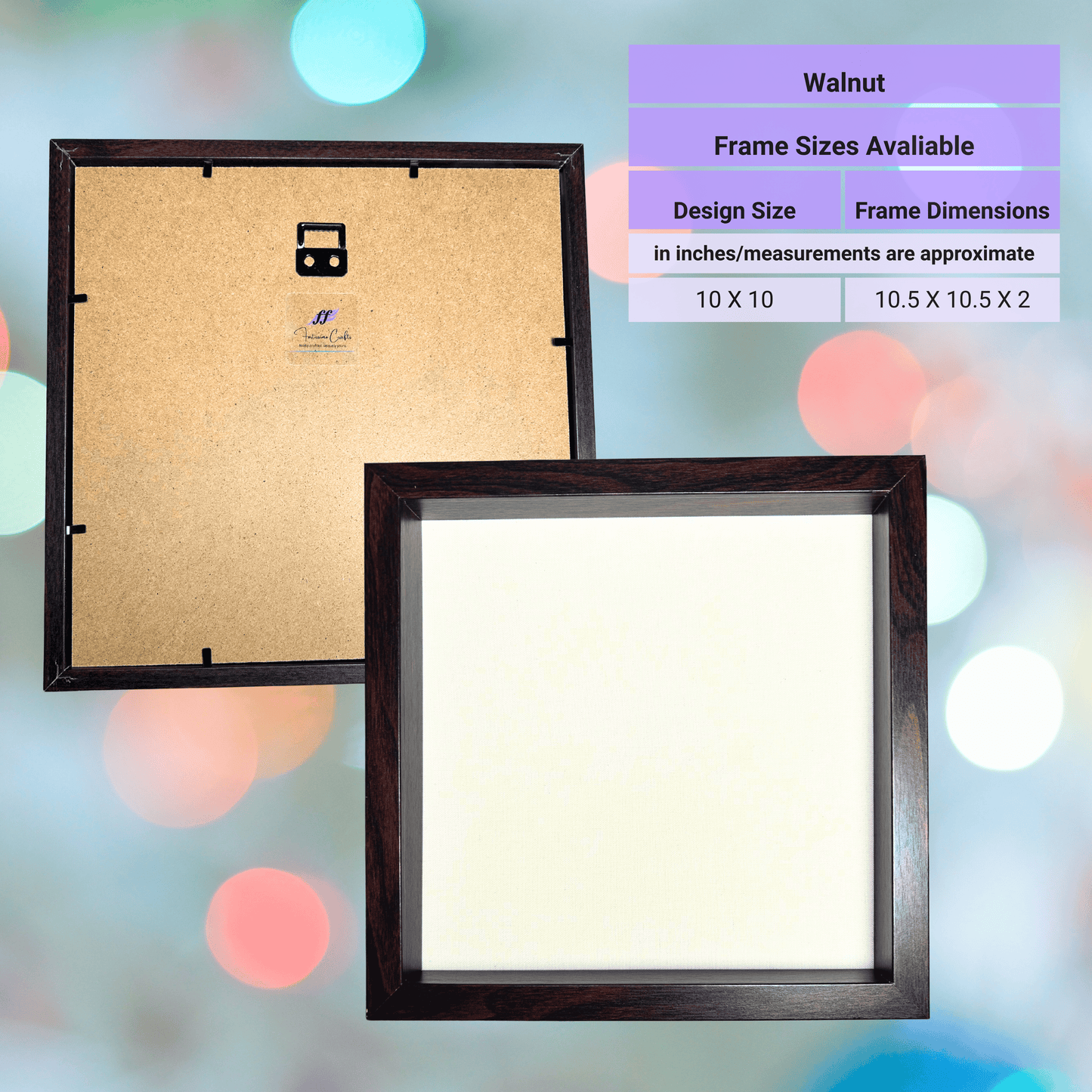 Handcrafted 3D Layered Shadowbox Art, Colorful Peacocks, Framed